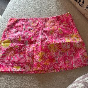 Lilly Pulitzer January Skirt In Pink Pout
